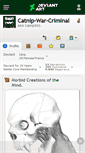 Mobile Screenshot of catnip-war-criminal.deviantart.com