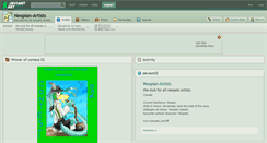 Desktop Screenshot of neopian-artists.deviantart.com