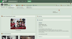Desktop Screenshot of claytes.deviantart.com