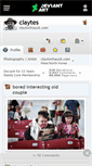 Mobile Screenshot of claytes.deviantart.com