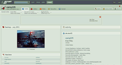 Desktop Screenshot of corny235.deviantart.com