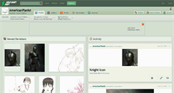 Desktop Screenshot of americanpianist.deviantart.com