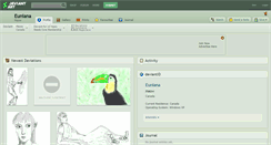 Desktop Screenshot of euniana.deviantart.com