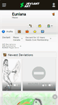 Mobile Screenshot of euniana.deviantart.com