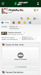 Mobile Screenshot of pirateru-ru.deviantart.com