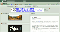 Desktop Screenshot of kumlay.deviantart.com