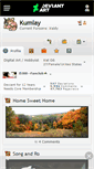 Mobile Screenshot of kumlay.deviantart.com