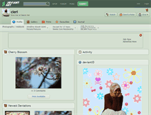 Tablet Screenshot of cieri.deviantart.com