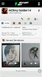 Mobile Screenshot of mcrmy-soldier14.deviantart.com