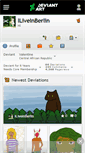 Mobile Screenshot of iliveinberlin.deviantart.com