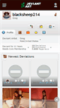 Mobile Screenshot of blacksheep214.deviantart.com