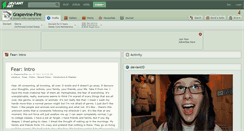 Desktop Screenshot of grapevine-fire.deviantart.com