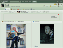 Tablet Screenshot of ilionej.deviantart.com