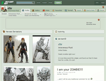Tablet Screenshot of d5lr.deviantart.com