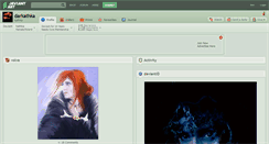 Desktop Screenshot of darkathka.deviantart.com