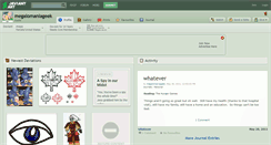 Desktop Screenshot of megalomaniageek.deviantart.com