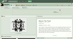 Desktop Screenshot of maculous.deviantart.com