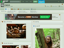 Tablet Screenshot of angeyja.deviantart.com