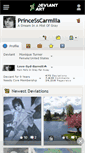 Mobile Screenshot of princesscarmilla.deviantart.com