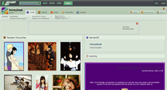 Desktop Screenshot of honeybeat.deviantart.com