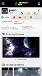 Mobile Screenshot of gokun.deviantart.com