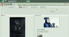 Desktop Screenshot of eve-the-strange.deviantart.com
