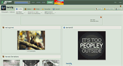 Desktop Screenshot of herz0g.deviantart.com