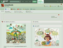 Tablet Screenshot of monyetbuluk.deviantart.com