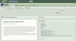 Desktop Screenshot of honami.deviantart.com