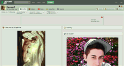 Desktop Screenshot of davven7.deviantart.com