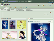 Tablet Screenshot of gfantasy92.deviantart.com