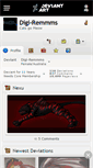 Mobile Screenshot of digi-remmms.deviantart.com