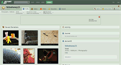 Desktop Screenshot of felinehoney23.deviantart.com