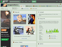 Tablet Screenshot of mangaandmore.deviantart.com