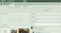 Desktop Screenshot of okami-sensei.deviantart.com