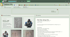Desktop Screenshot of freelancer-sora.deviantart.com
