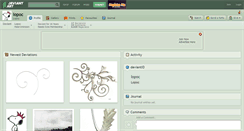 Desktop Screenshot of lopoc.deviantart.com