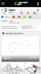 Mobile Screenshot of lopoc.deviantart.com