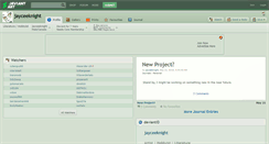 Desktop Screenshot of jayceeknight.deviantart.com
