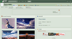 Desktop Screenshot of physco-matter.deviantart.com