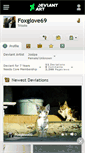 Mobile Screenshot of foxglove69.deviantart.com