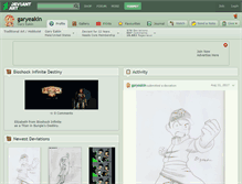 Tablet Screenshot of garyeakin.deviantart.com