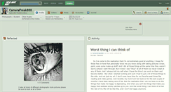 Desktop Screenshot of camerafreak888.deviantart.com