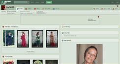 Desktop Screenshot of ivyhelix.deviantart.com