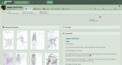 Desktop Screenshot of jasper-and-onyx.deviantart.com