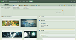 Desktop Screenshot of da-swizz.deviantart.com