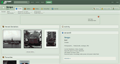 Desktop Screenshot of bengus.deviantart.com