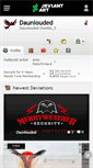 Mobile Screenshot of daunlouded.deviantart.com