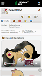 Mobile Screenshot of bekermind.deviantart.com
