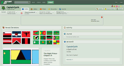 Desktop Screenshot of captainquirk.deviantart.com